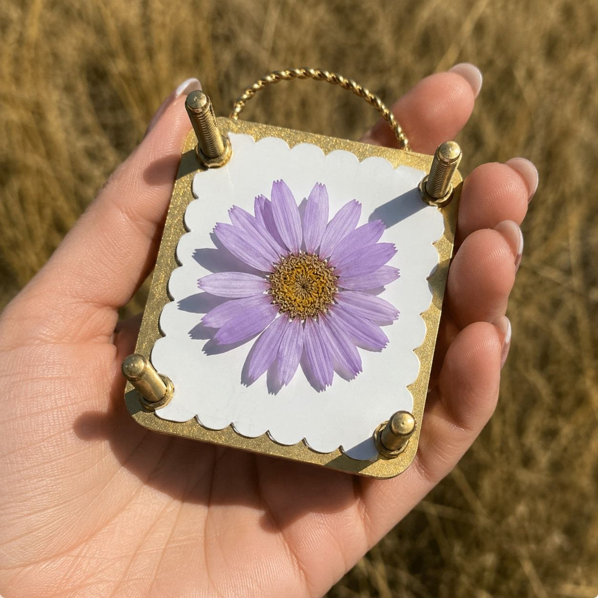 Mini prensa de flores